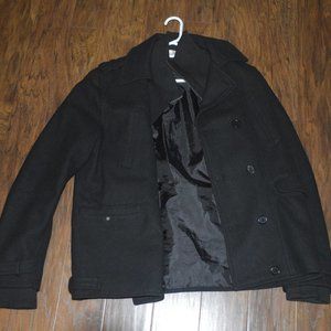 Winter Peacoat Black